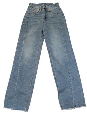 Classic Straight-Leg Jeans in Medium Blue (#805)